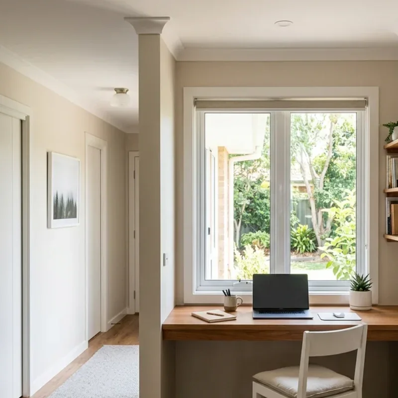 Hallway Office Ideas