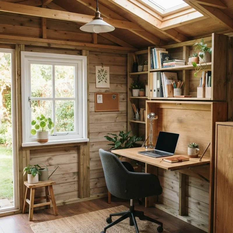 Shed Office Interior Ideas
