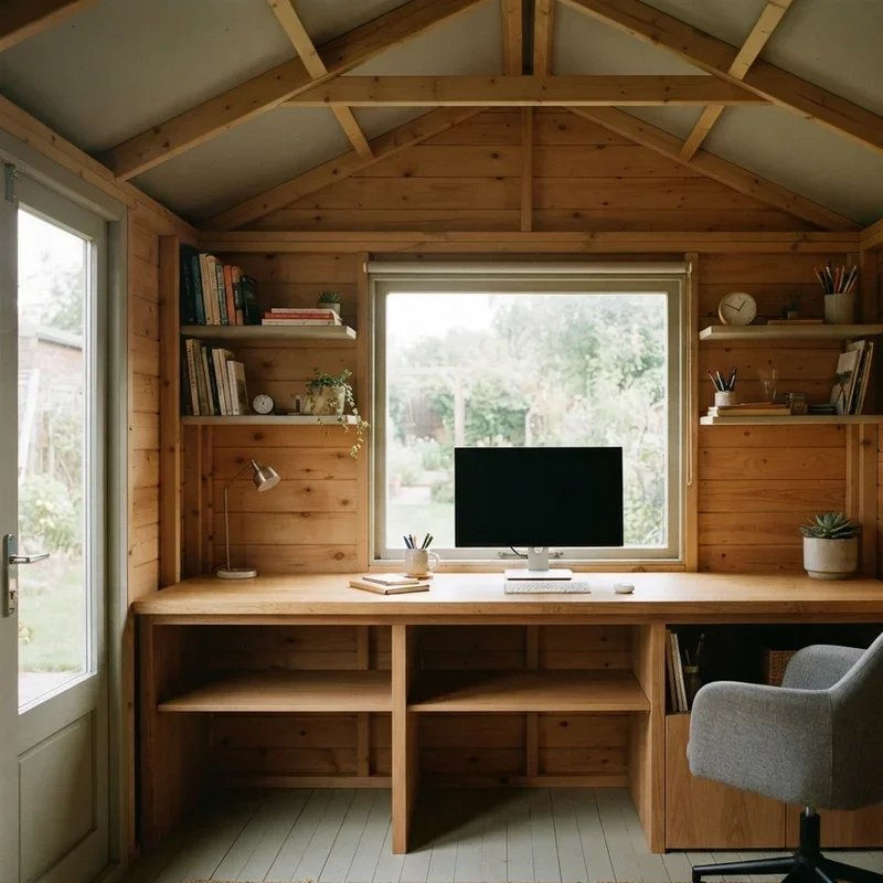 Shed Office Interior Ideas