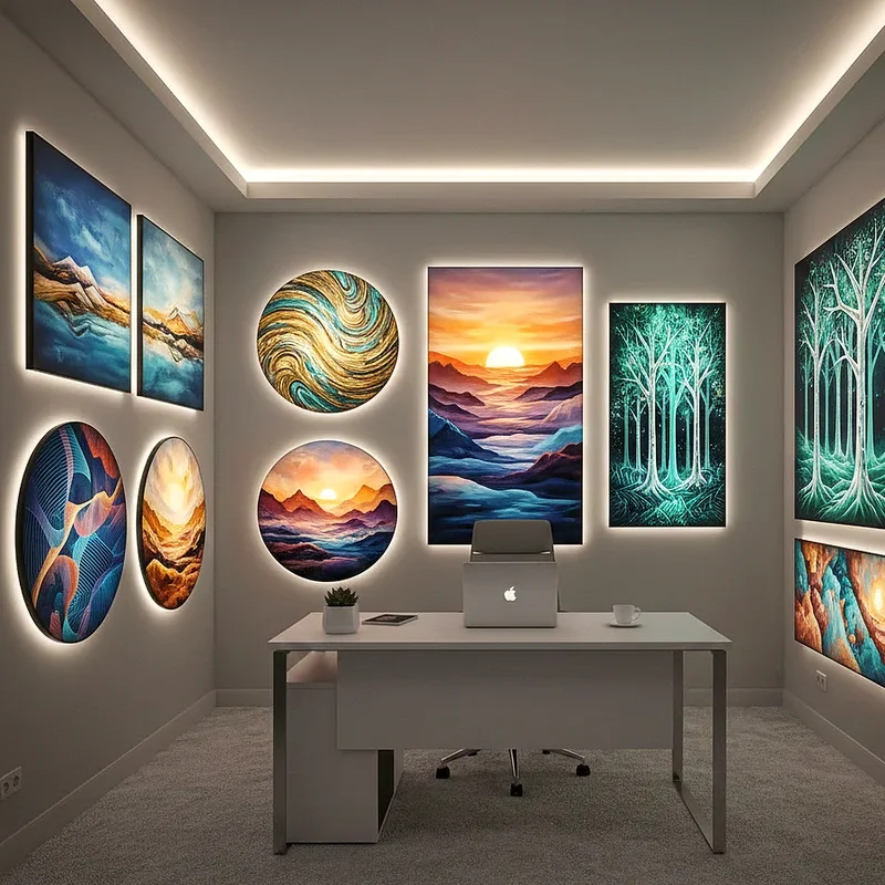 Windowless Office Ideas