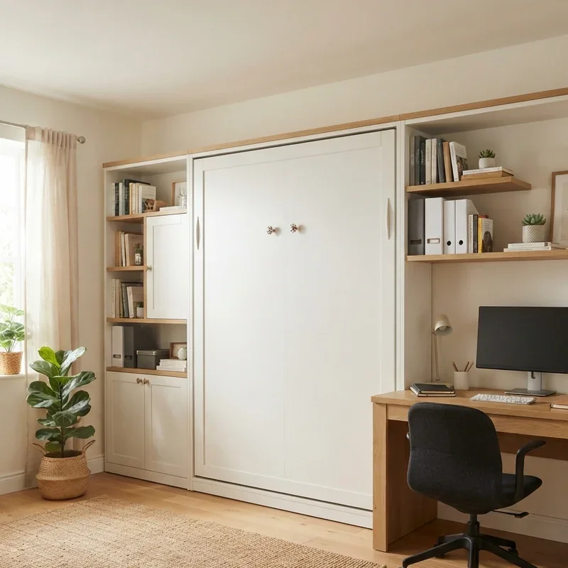 Home Office Ideas With Murphy Bed