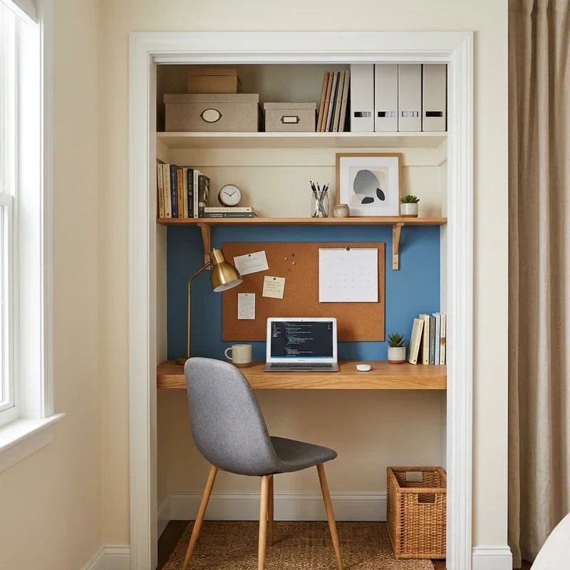 Closet Office Ideas