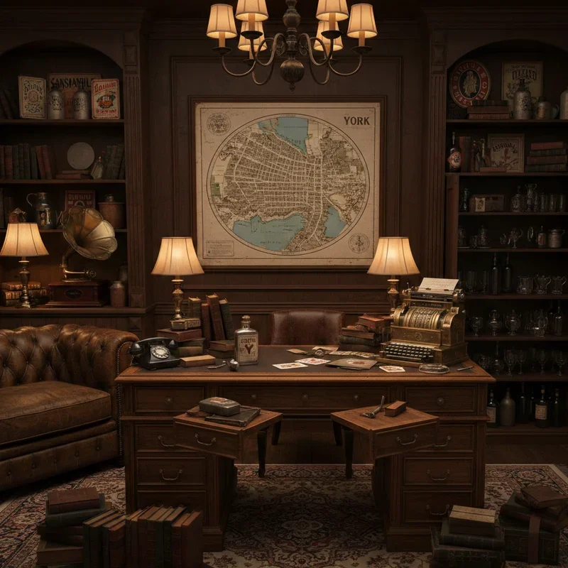 Speakeasy Office Ideas