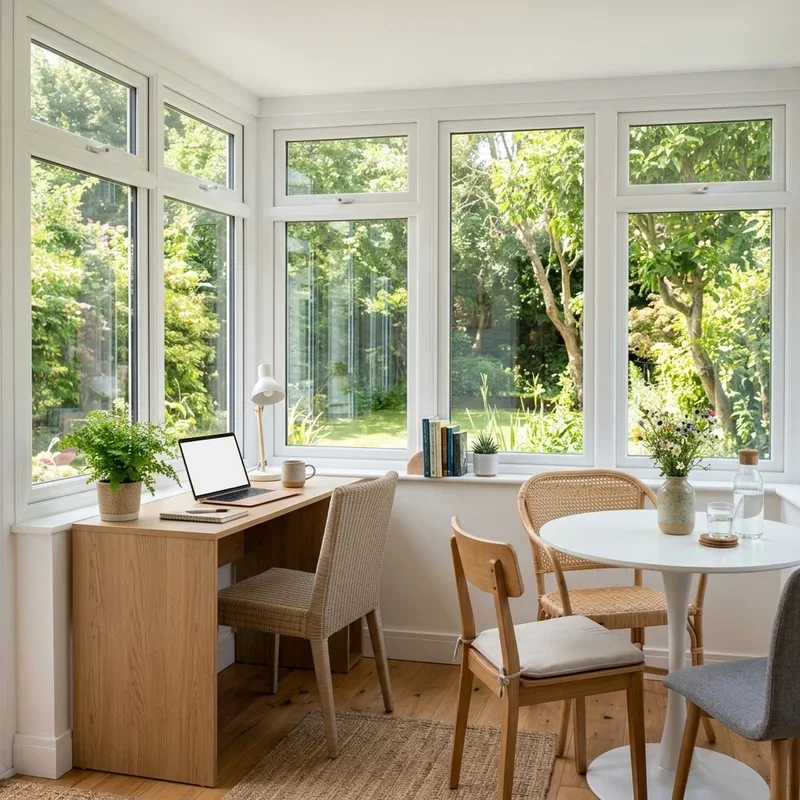 Small Sunroom Office Ideas