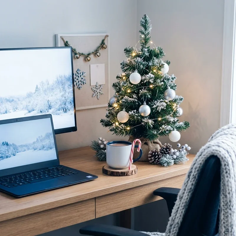 15 Winter Wonderland Office Ideas for Festive Workspaces