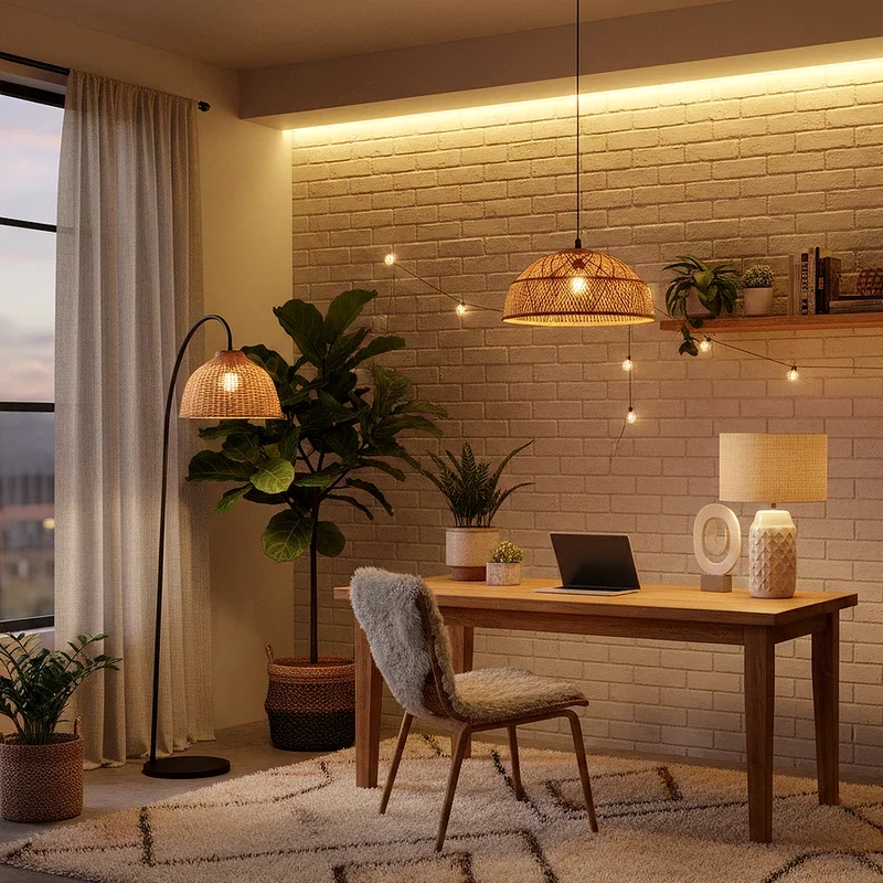 Modern Boho Office Ideas