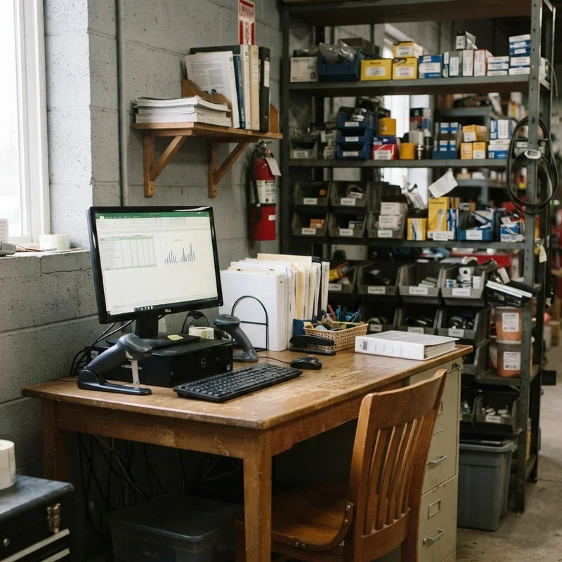 Mechanic Shop Office Ideas
