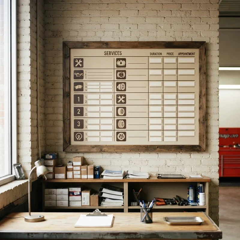 Mechanic Shop Office Ideas