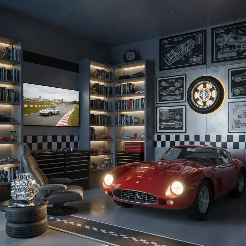 Home Office Man Cave Ideas