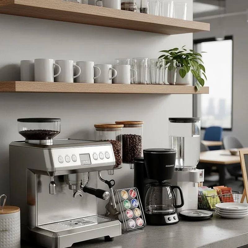 15 Office Coffee Station Ideas to Energize Your Team