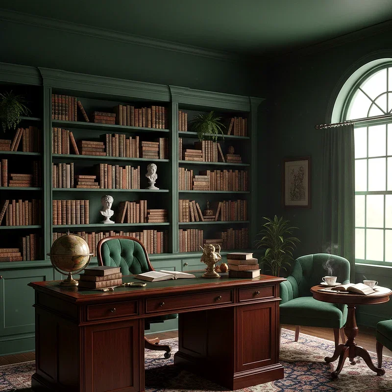 Dark Academia Office Ideas