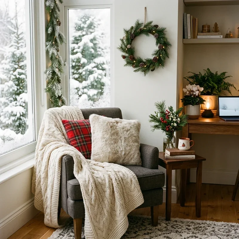 Winter Wonderland Office Ideas