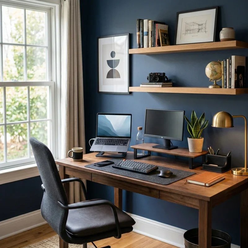 Men's Home Office Ideas