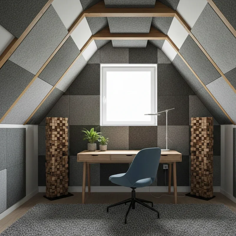 Small Attic Office Ideas