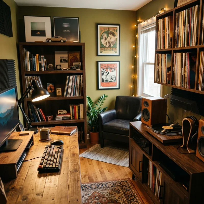 Small Home Office Man Cave Ideas