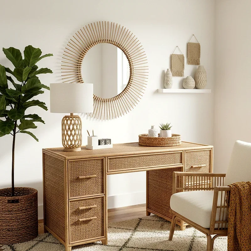 Modern Boho Office Ideas