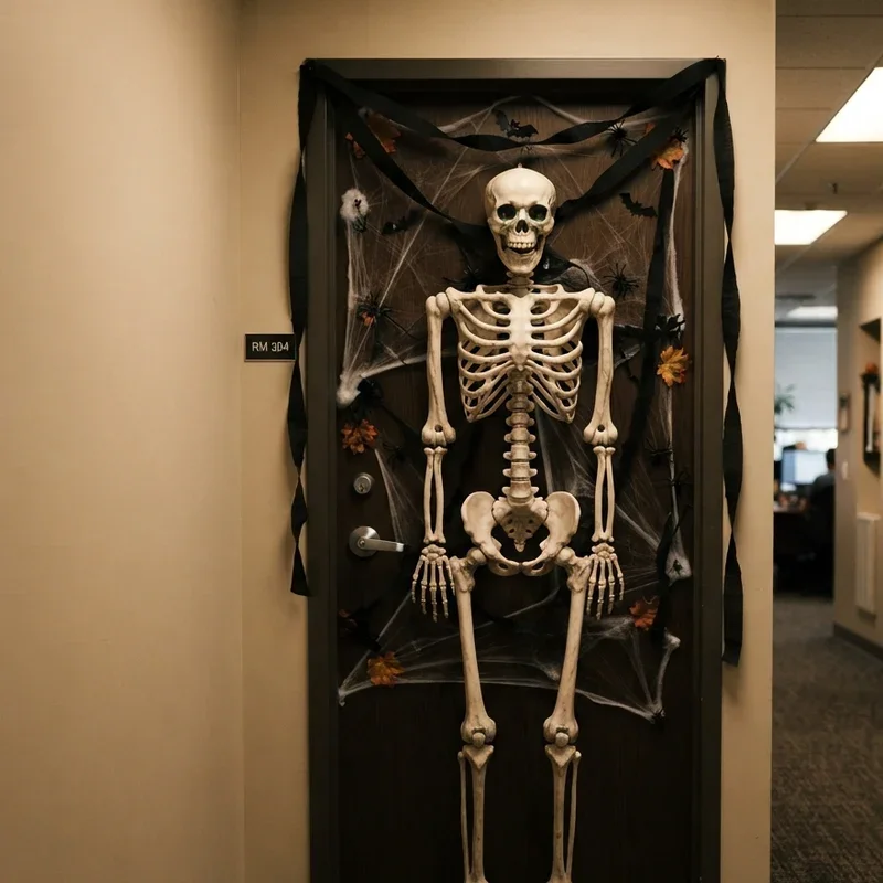 Halloween Office Door Ideas