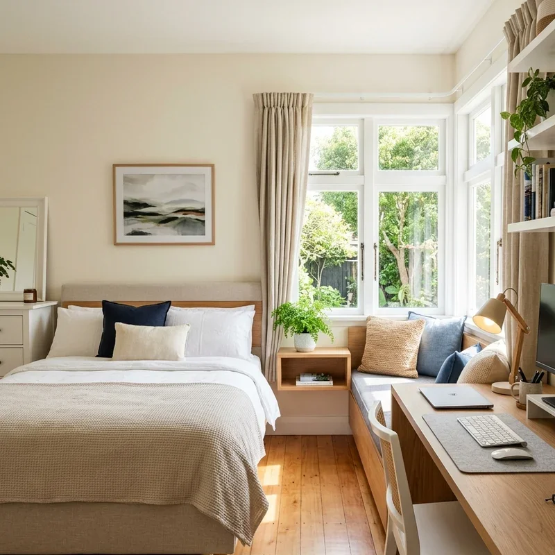 Bedroom and Office Combo Ideas
