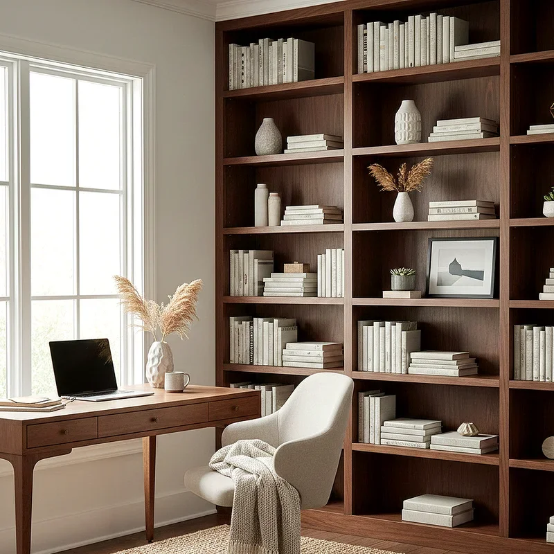Office Book Shelf Ideas