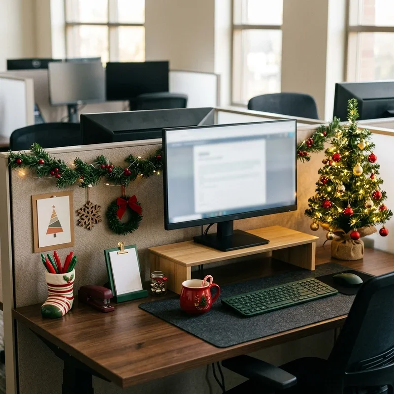 Holiday Office Decorating Ideas