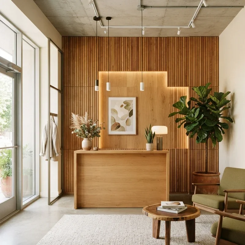 Small Office Lobby Design Ideas