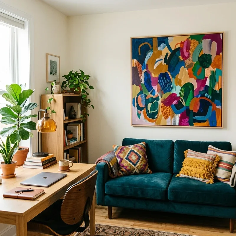 Home Office with Couch Ideas