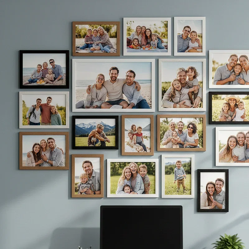 Office Photo Wall Ideas