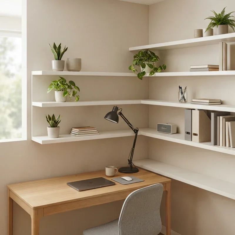 Home Office Shelf Ideas