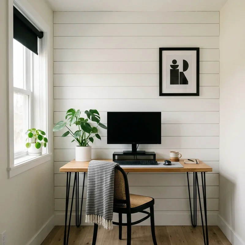 Black and White Home Office Ideas