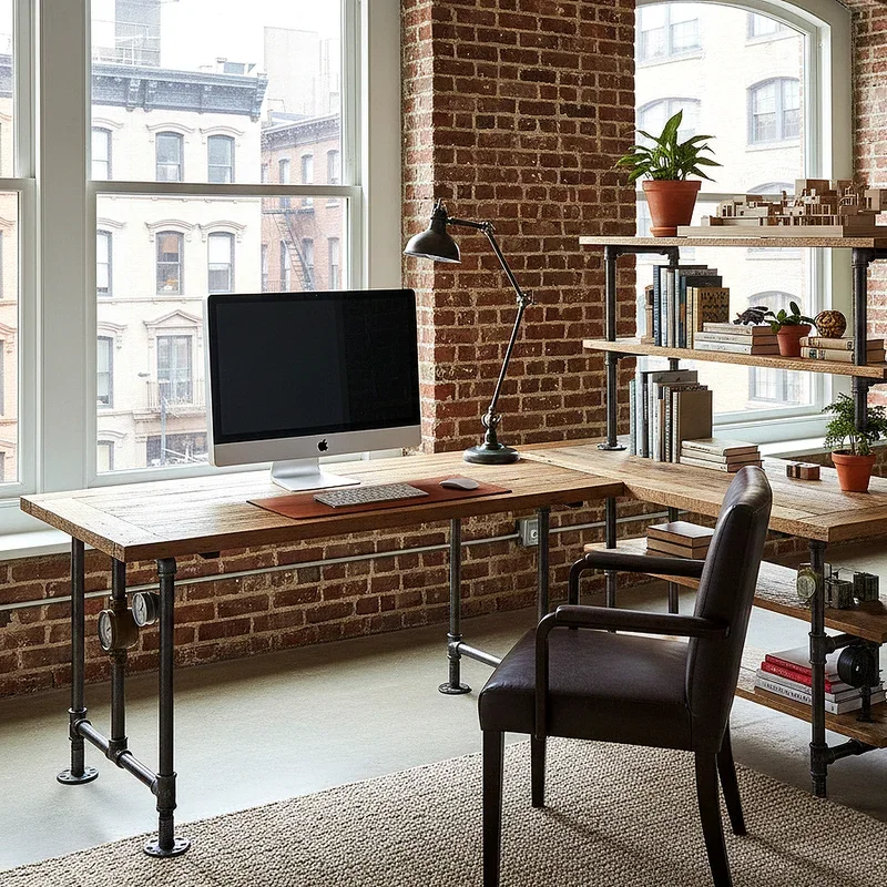L Shaped Desk Office Ideas