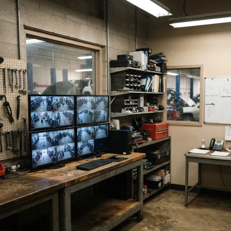 Mechanic Shop Office Ideas