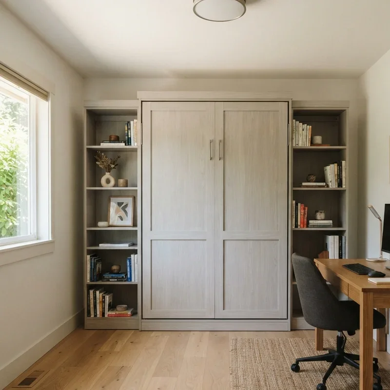 Home Office Ideas With Murphy Bed