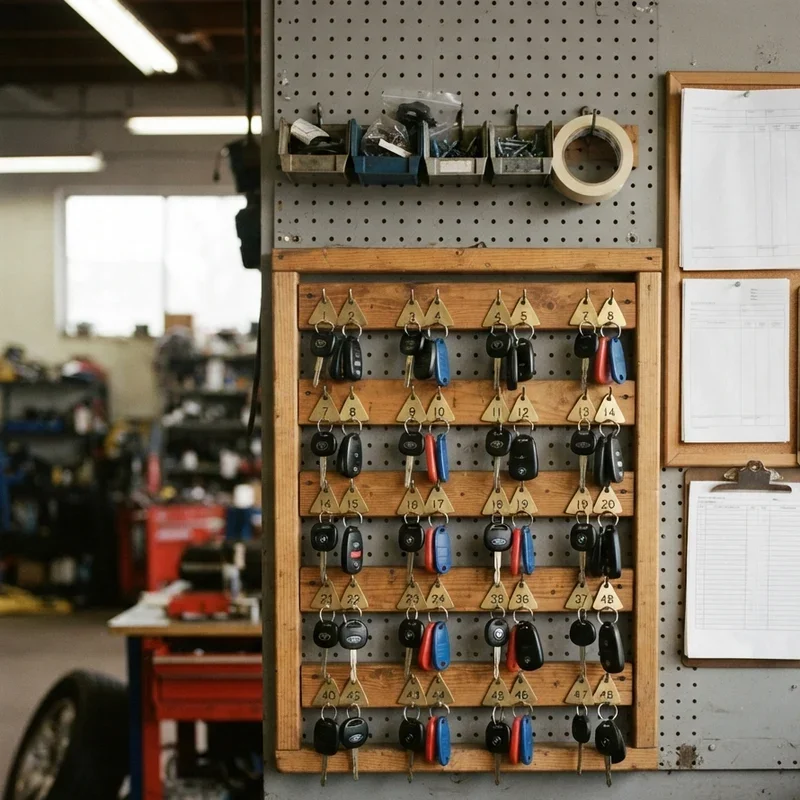 Mechanic Shop Office Ideas