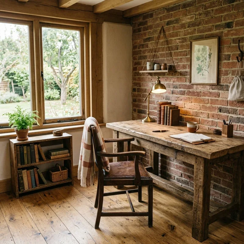 Rustic Home Office Ideas