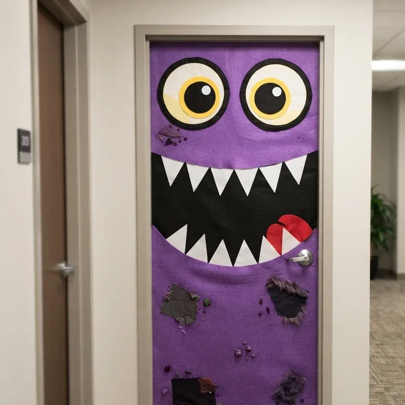 Halloween Office Door Ideas