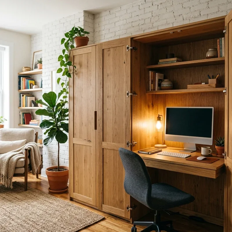15 Hidden Home Office Ideas to Maximize Small Spaces