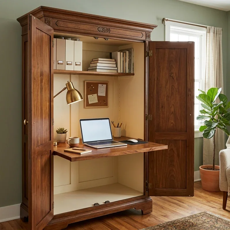 Hidden Home Office Ideas
