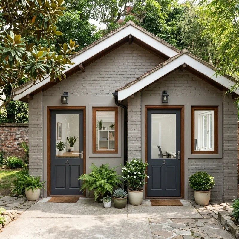 Small Garage Office Design Ideas