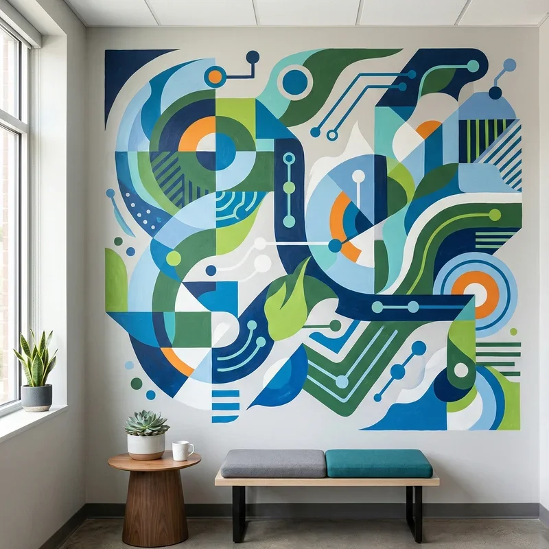 Office Wall Mural Ideas