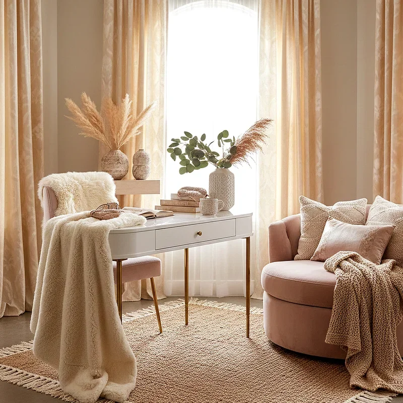 Feminine Home Office Ideas