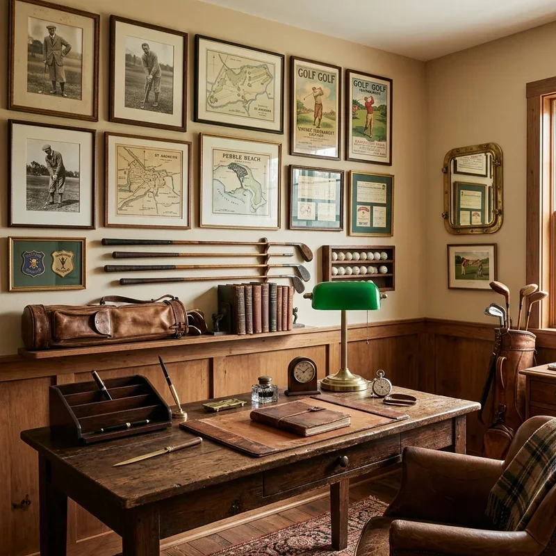 Golf Office Ideas