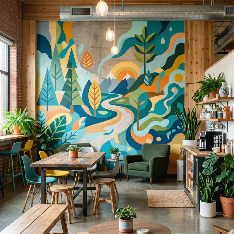 Office Wall Mural Ideas