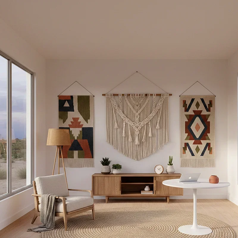 Modern Boho Office Ideas