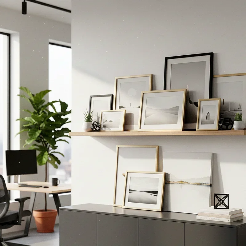 Office Photo Wall Ideas