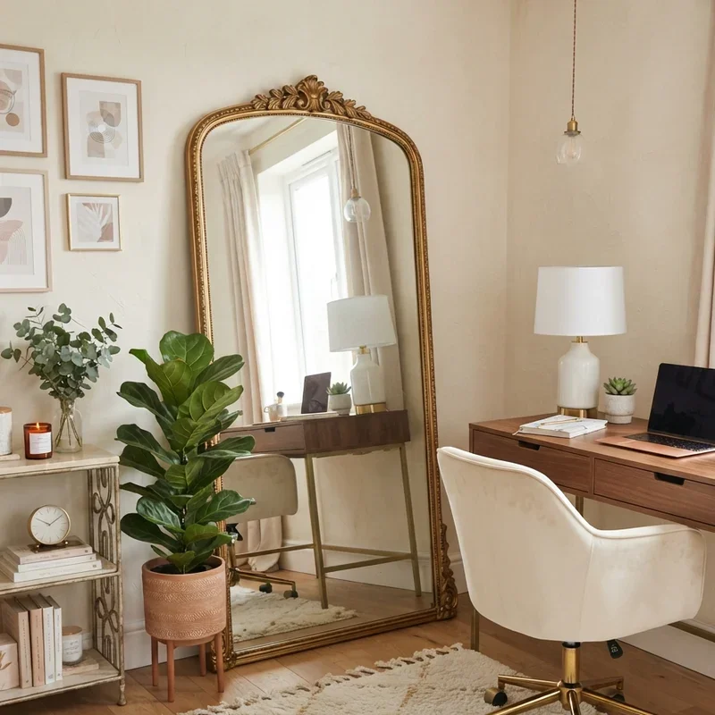 Glamorous Women's Office Decorating Ideas