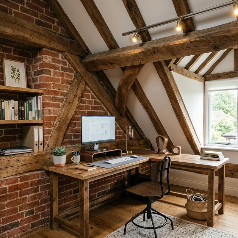 Loft Home Office Ideas