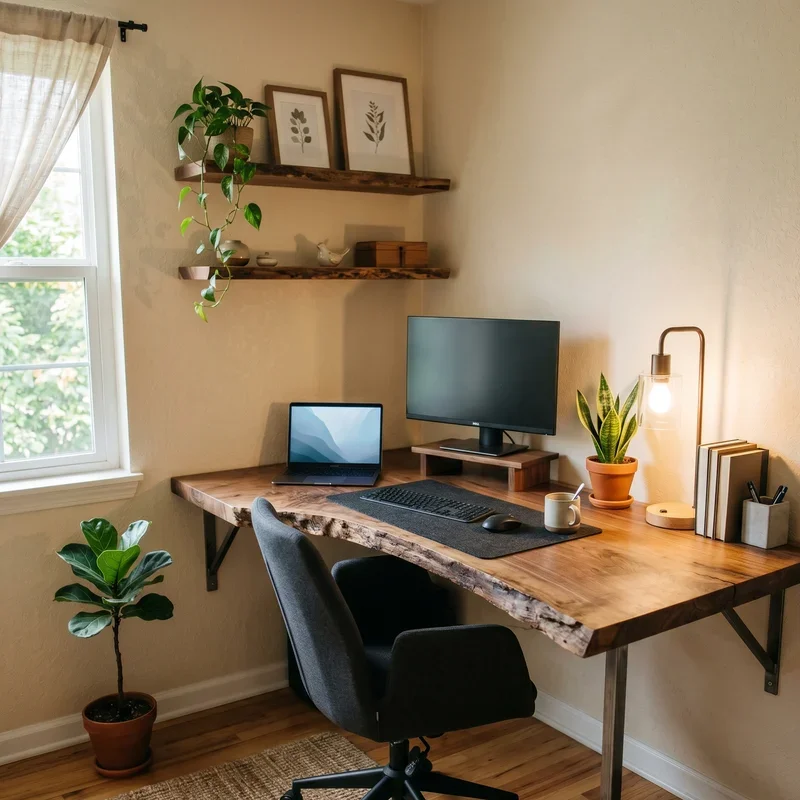 Home Office Corner Desk Ideas