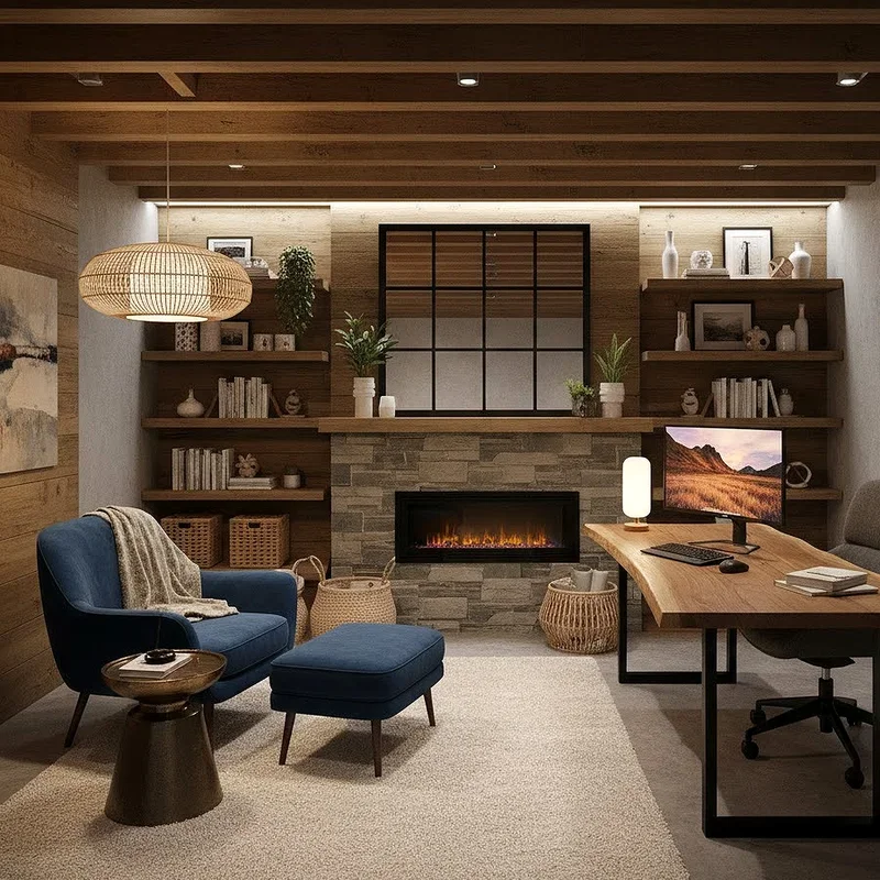 15 Basement Home Office Ideas for Cozy Workspaces