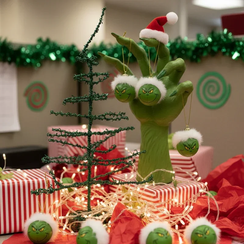 Grinch Office Decor Ideas