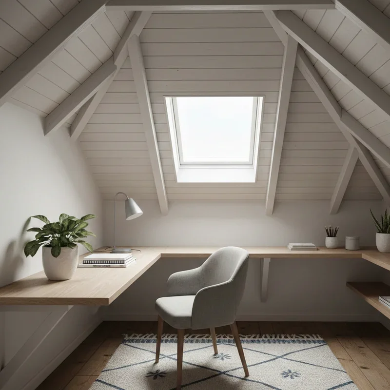15 Small Attic Office Ideas to Maximize Space